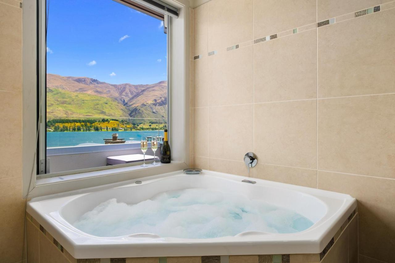 Luxury Lakeview Vista Apartment Wanaka Esterno foto