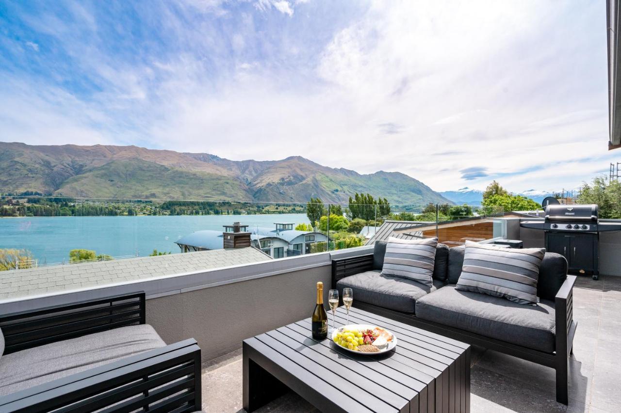 Luxury Lakeview Vista Apartment Wanaka Esterno foto