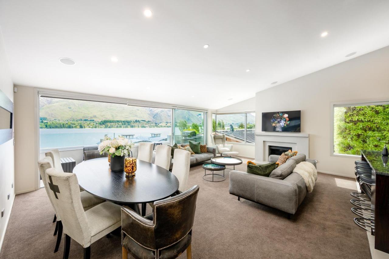 Luxury Lakeview Vista Apartment Wanaka Esterno foto