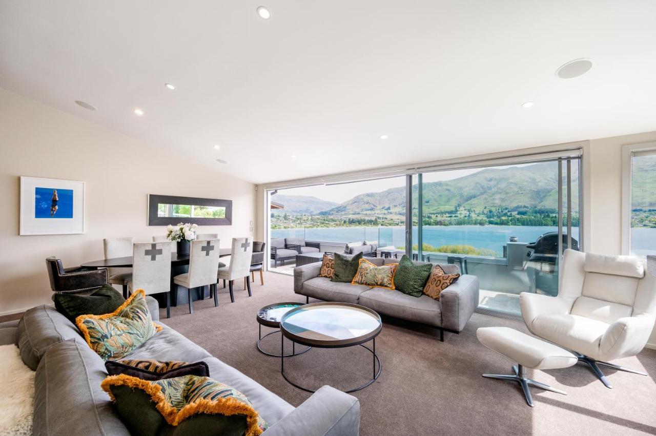 Luxury Lakeview Vista Apartment Wanaka Esterno foto