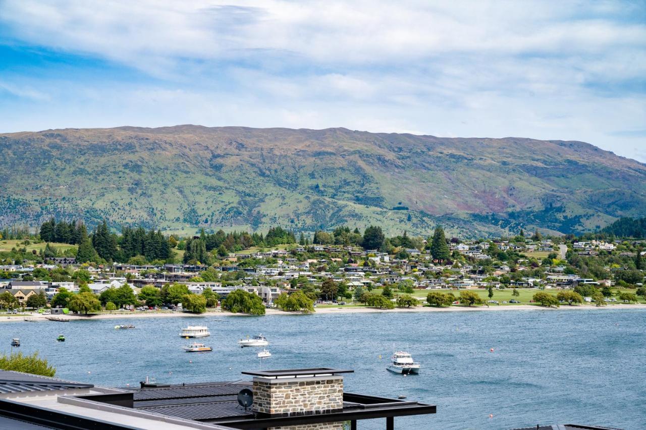 Luxury Lakeview Vista Apartment Wanaka Esterno foto